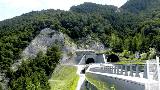 Photo du tunnel de frejus